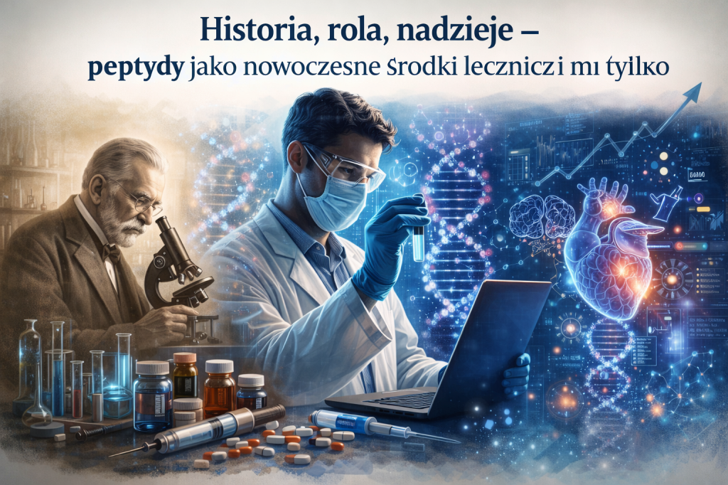 Historia, rola, nadzieje – peptydy jako nowoczesne środki lecznicze i nie&nbsp;tylko.