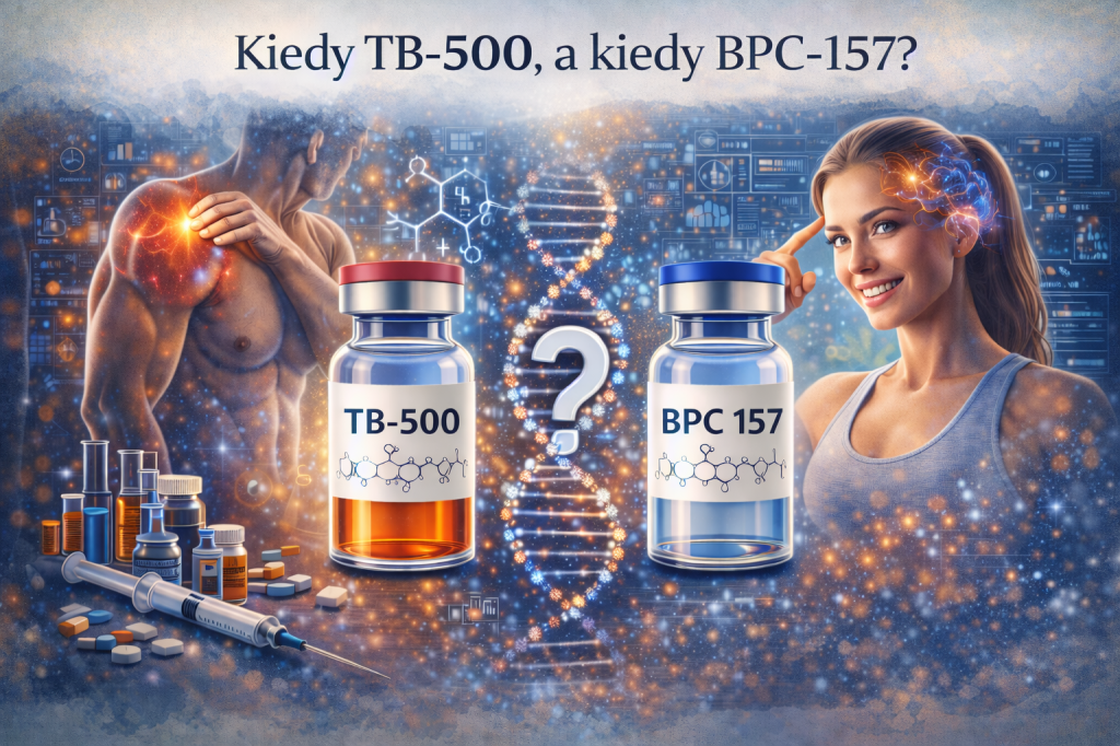 Kiedy TB500, a kiedy&nbsp;BPC157