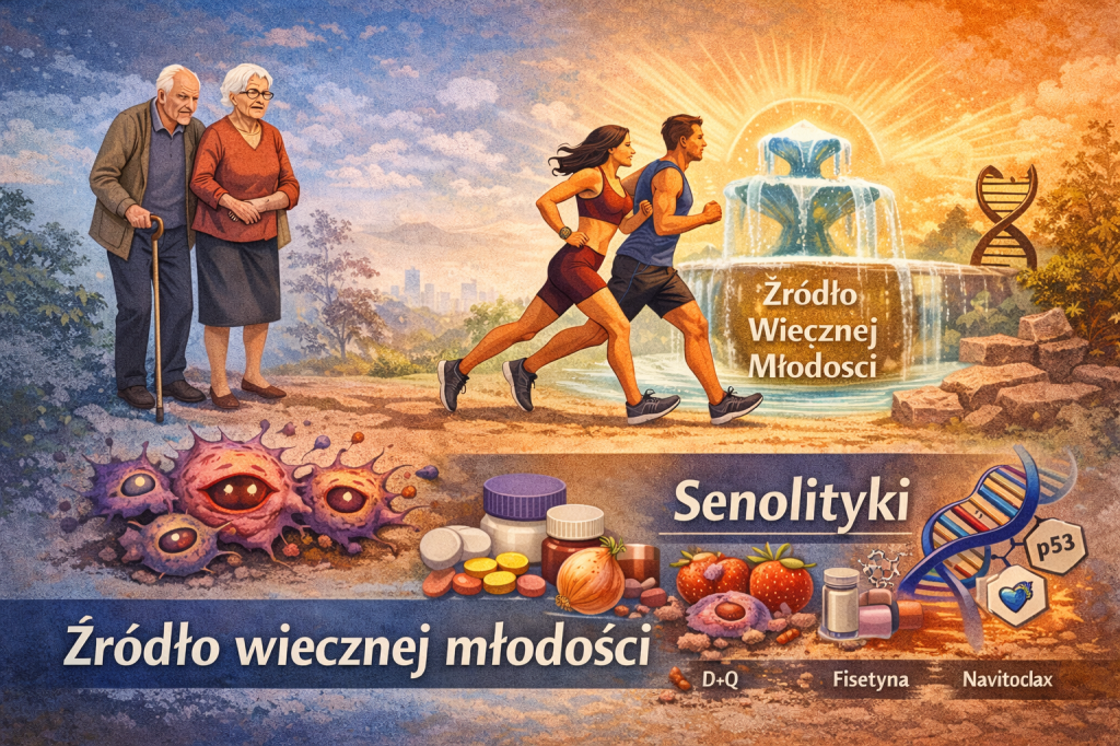 Czy wybór: zestarzeć się, czy umrzeć młodo, to jedyne, co mamy? Źródła wiecznej młodości – nowoczesne substancje&nbsp;senolityczne